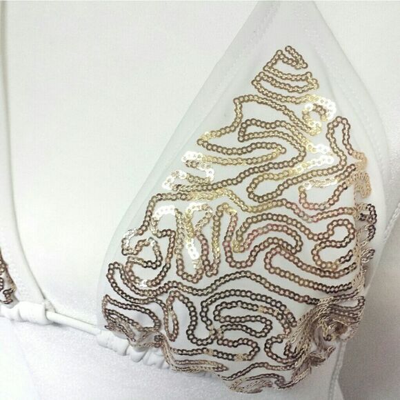 RUEBLUE Xhilaration Halter Bandeau Bikini Bundle - Picture 3 of 8